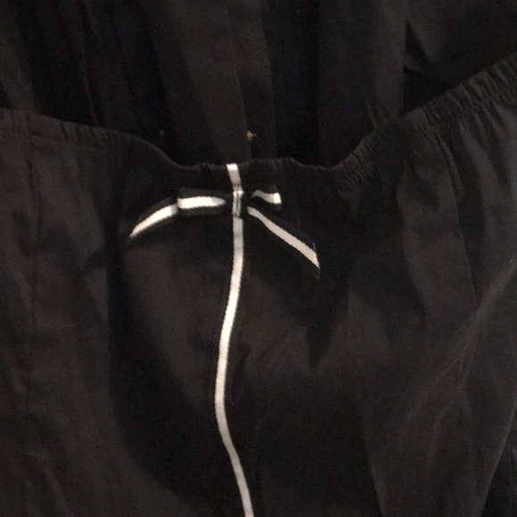 Black tuxedo style sleeveless bodysuit - Picture 7 of 8